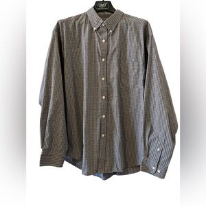 Mens XL Plaid Button Up Shirt